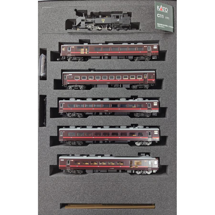 KATO 10-1958 C11-171+14系「SL冬の湿原号」 6両セット : グリーン