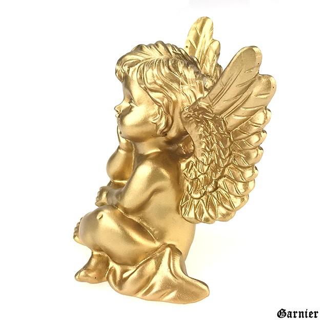 天使 エンジェル 2体セット ゴールド 置物 オブジェ オーナメント