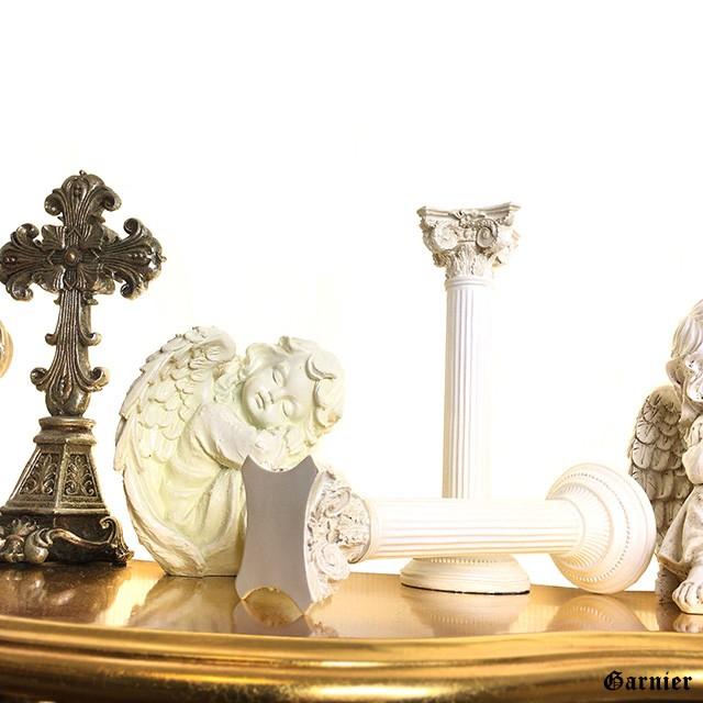 インテリア オブジェ 2本セット 古代ギリシャ ローマ ミニチュア 支柱