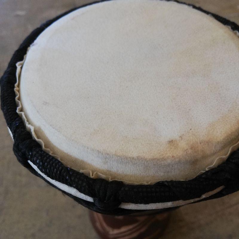 ジャンべ ミニ 楽器 20cm ジェンベ おもちゃ アフリカ太鼓 打楽器 民族