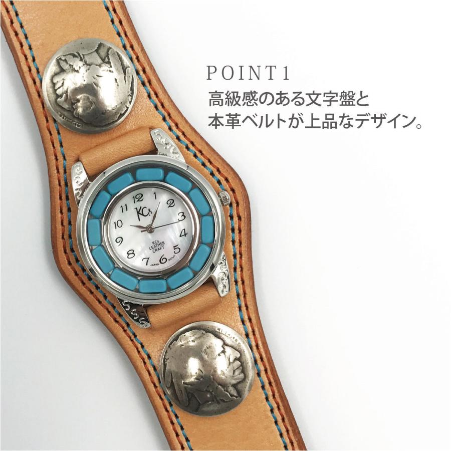 腕時計 メンズ レディース 本革 革 レザー KC,s ケーシーズ ケイシイズ