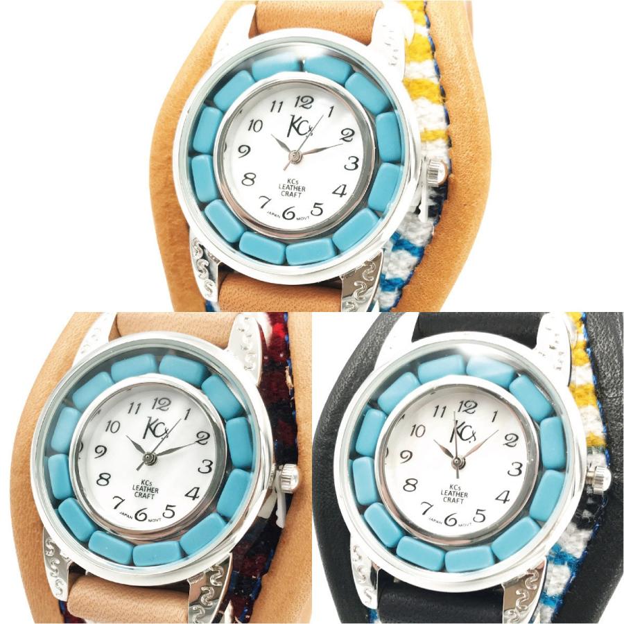 腕時計 メンズ レディース 本革 革 レザー KC,s ケーシーズ ケイシイズ