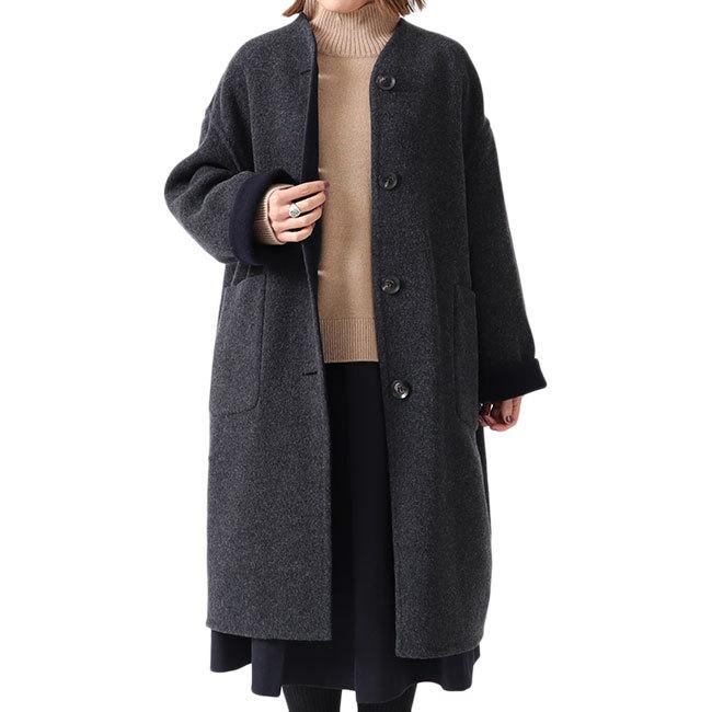 LE GLAZIK（ルグラジック） リバーシブル ノーカラーコート JL-8982
