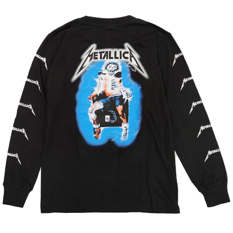 メタリカ Tシャツ 長袖 ロンT metallica ロングスリーブ ヘビメタT