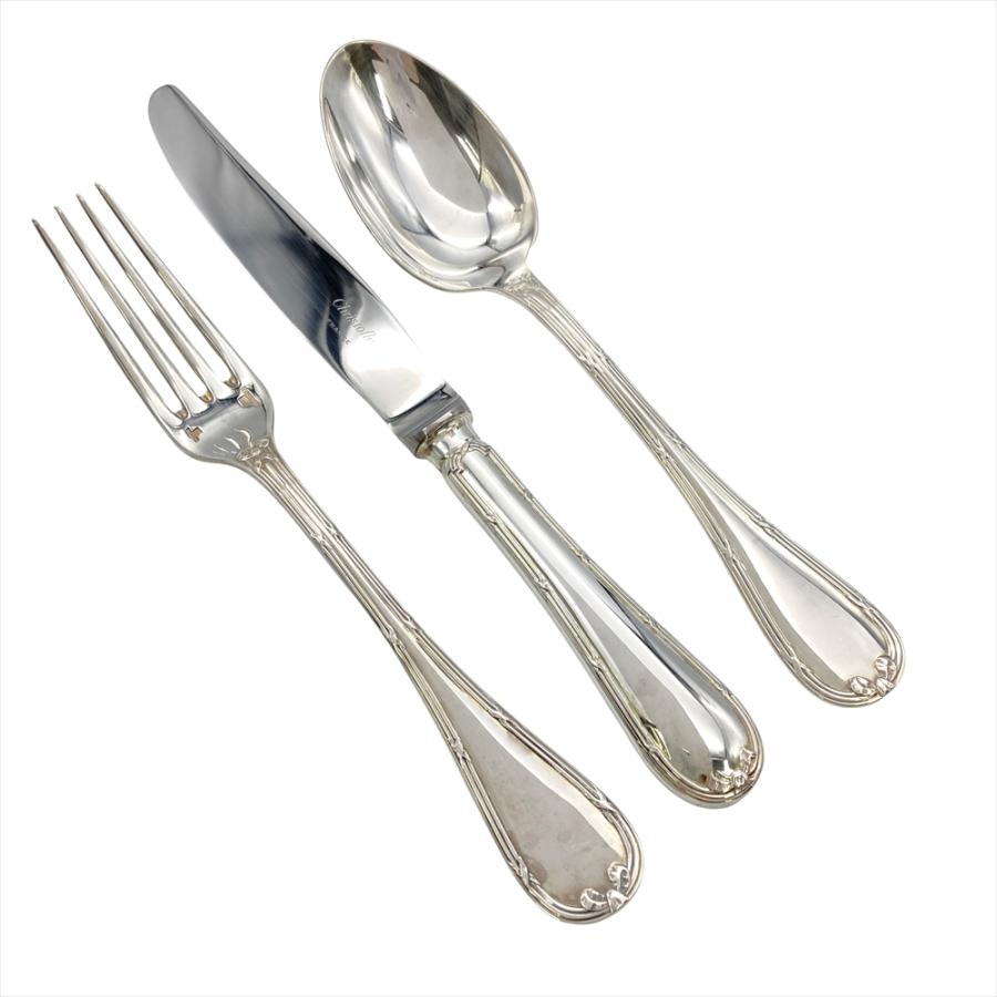 クリストフル Christofle リュバン ナイフ フォーク スプーンセット