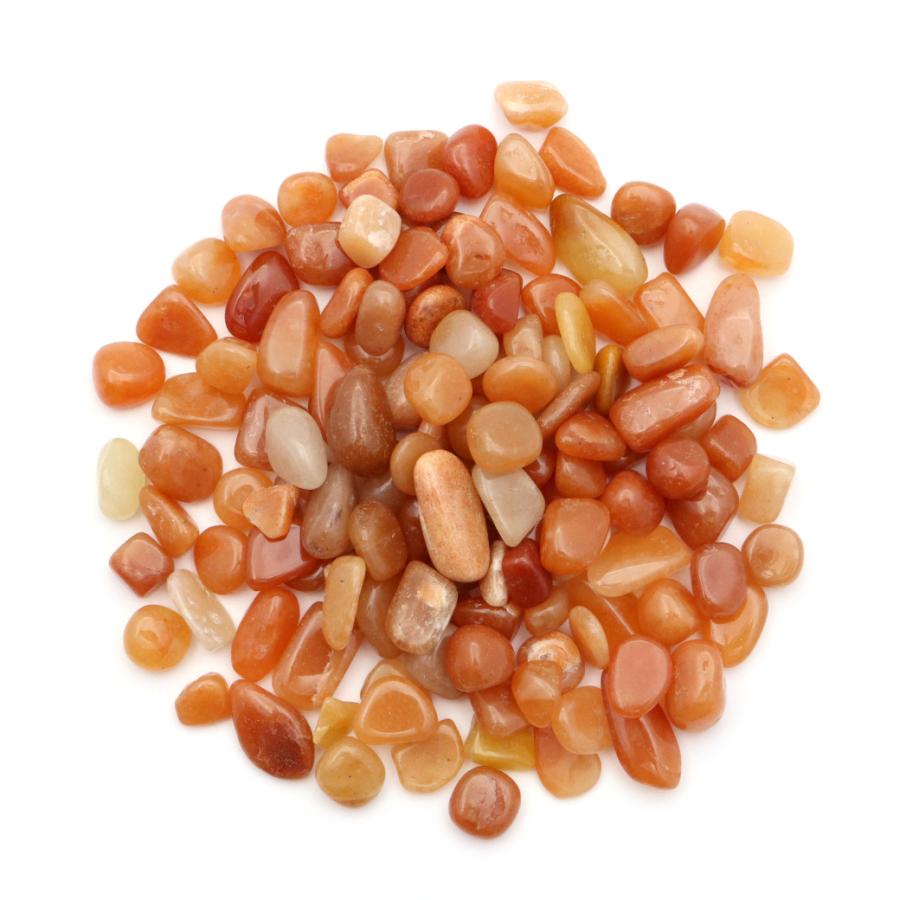 GOLD STONE オレンジアベンチュリン さざれ石 本物 中サイズ 100g