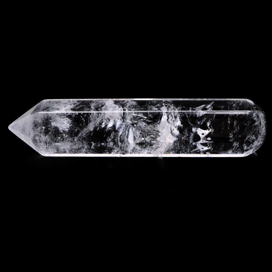 GOLD STONE ヒーリング ワンド 水晶 ロッククリスタル ブラジル産