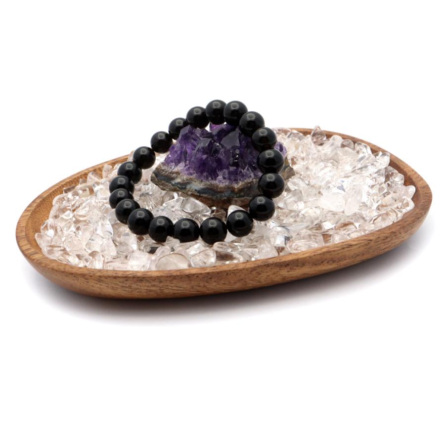 GOLD STONE ホワイトセージ 浄化 4点セット 天然 水晶 さざれ 皿