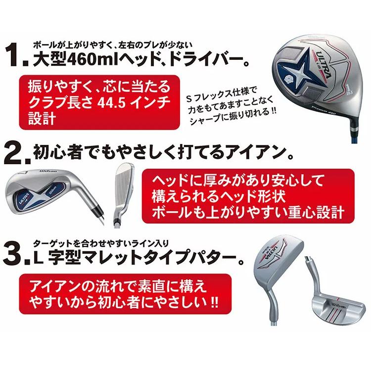 Wilson（ウイルソン） Wilson Staff ウィルソン ULTRA I8 9本セット