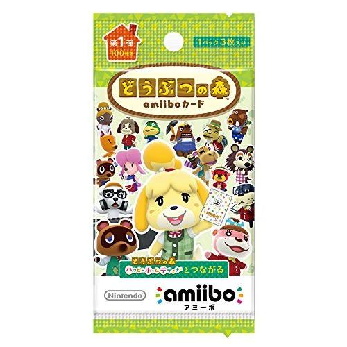 どうぶつの森amiiboカード 第1弾 (5パックセット) [Nintendo Switch