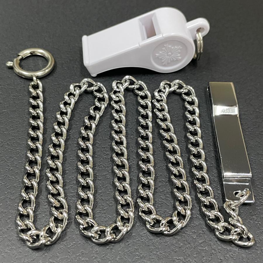 警察 警笛用 二段式クリップチェーン 各管区対応 警察仕様官庁納入品