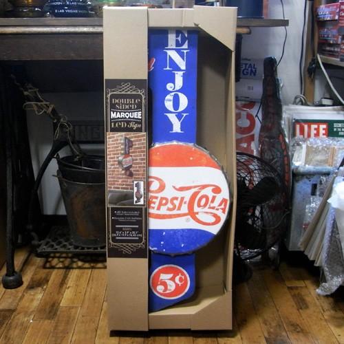ペプシコーラ オフ ザ ウォール LEDサイン PEPSI インテリア ネオン