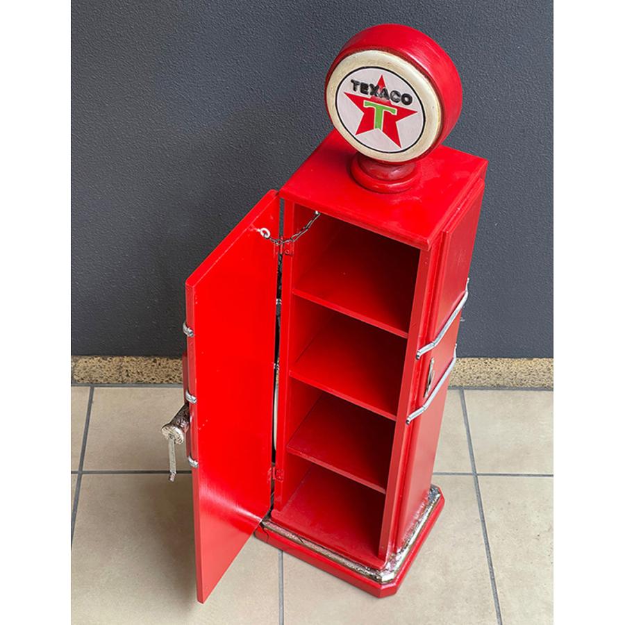 TEXACO ガスポンプ CDホルダー アンティーク インテリア テキサコ CD