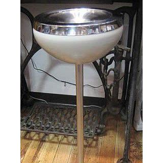 スタンド灰皿 スチール製 レトロ 灰皿 アメリカン雑貨 : アメリカン