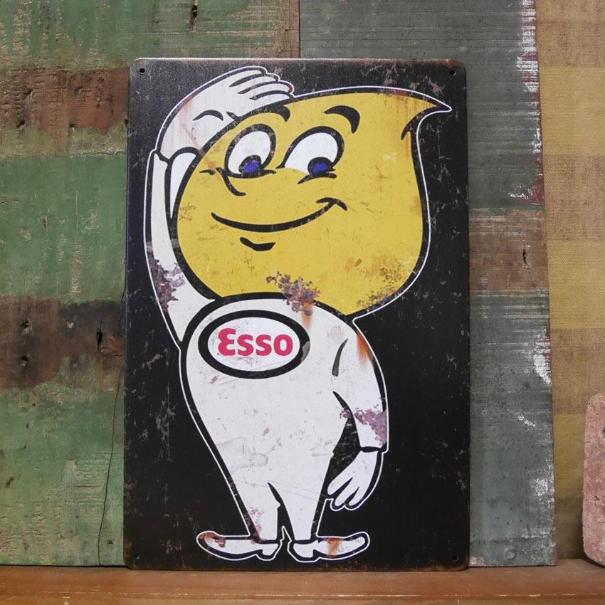 アメリカンサインボード ESSO インテリア エッソボーイ A4サイズ