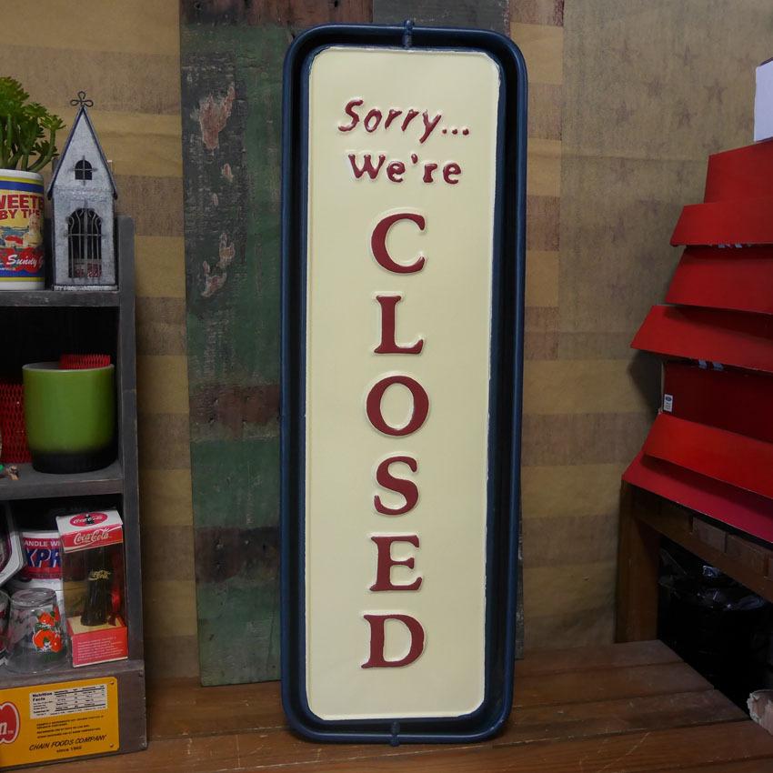 DULTON ウォール マウント スピナーサイン オープンクローズド WALL