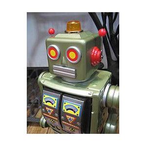 ブリキのおもちゃ ブリキの電動ロボット スターストレイダー