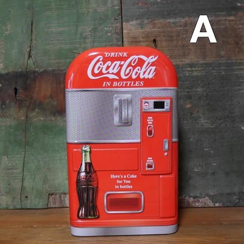 Coca Cola（コカコーラ） べンディングマシン ブリキ缶 バンク 貯金箱