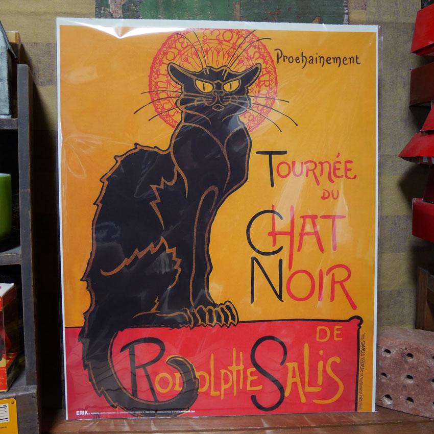 ル・シャ・ノワール ミニポスター インテリア Le Chat Noir