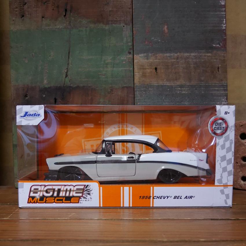 Jada シェビー ベルエア JADA TOYS 1956 Chevy Bel Air Grey with