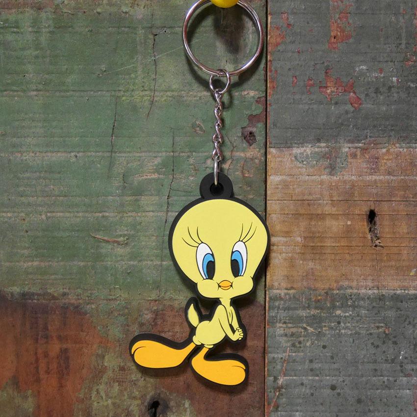 ラバーキーホルダー ルーニーテューンズ トゥイーティー TWEETY