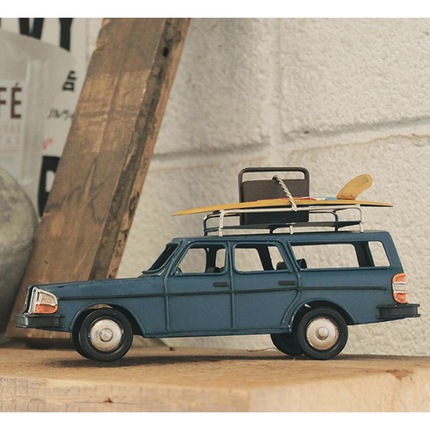 VVワゴン ノスタルジックデコ 自動車 ブリキのおもちゃ : アメリカン