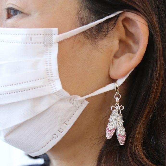 マスクチャーム マスクアクセサリー マスクピアス バレエアクセサリー