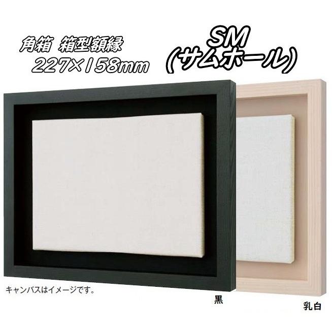 角箱 SM(サムホール) 227×158mm 箱型額縁 油絵額縁 油彩額縁 油絵額