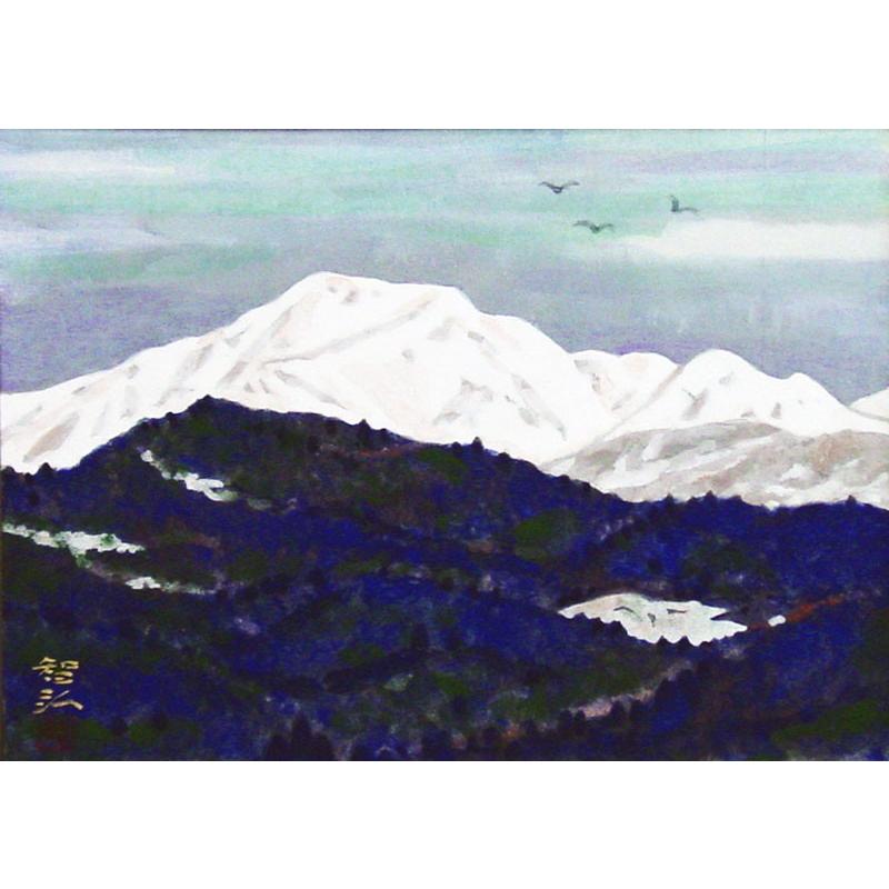 大嶽智弘 『清清』 日本画 F4（4号） : 内田画廊 - 通販 - Yahoo