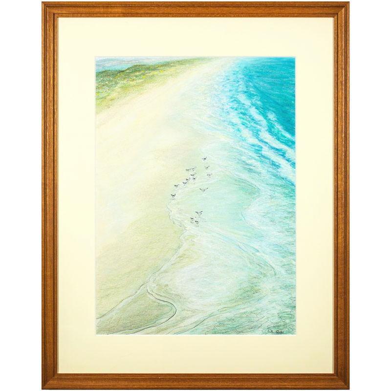 尾崎良二 パステル画 Yahoo!オークション - 【三冬花】尾崎良二