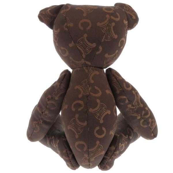 CELINE（セリーヌ） ぬいぐるみ ロゴ ブラウン CELINE GG柄 クマ