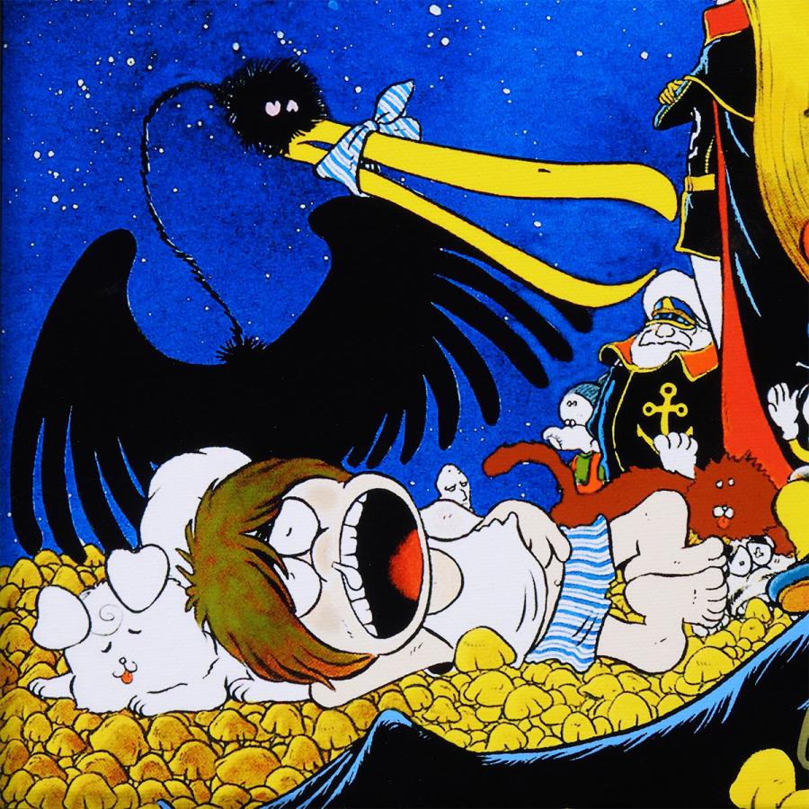 松本零士 零士ファミリー 人物画 作家直筆サイン 保証書付 銀河鉄道999