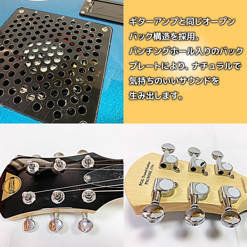 レビュー特典 13点セット ピグノーズ アンプ内蔵エレキギター超オトク