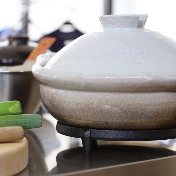 東屋 鍋敷 大 南部鉄器 鉄製 鍋敷き 日本製 : がらんどう 手仕事品と