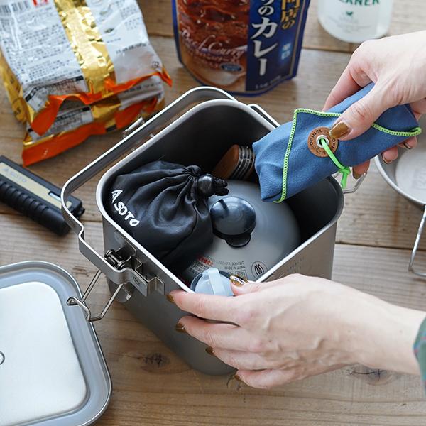 仔犬印（KOINU） 角型給食缶ミニ ステンレス 保存容器 持ち運び IH対応