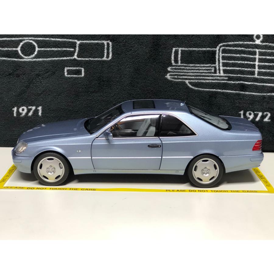 norev 1/18 Mercedes Benz CL 600 C140 1997 lightblue メルセデス