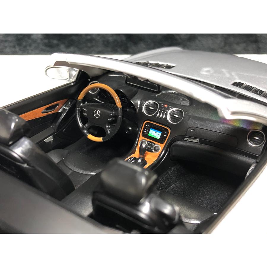 norev 1/18 Mercedes Benz SL 500 R230 brilliant silver メルセデス