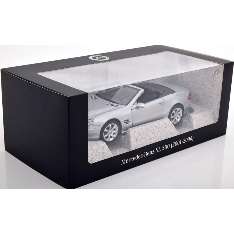 norev 1/18 Mercedes Benz SL 500 R230 brilliant silver メルセデス