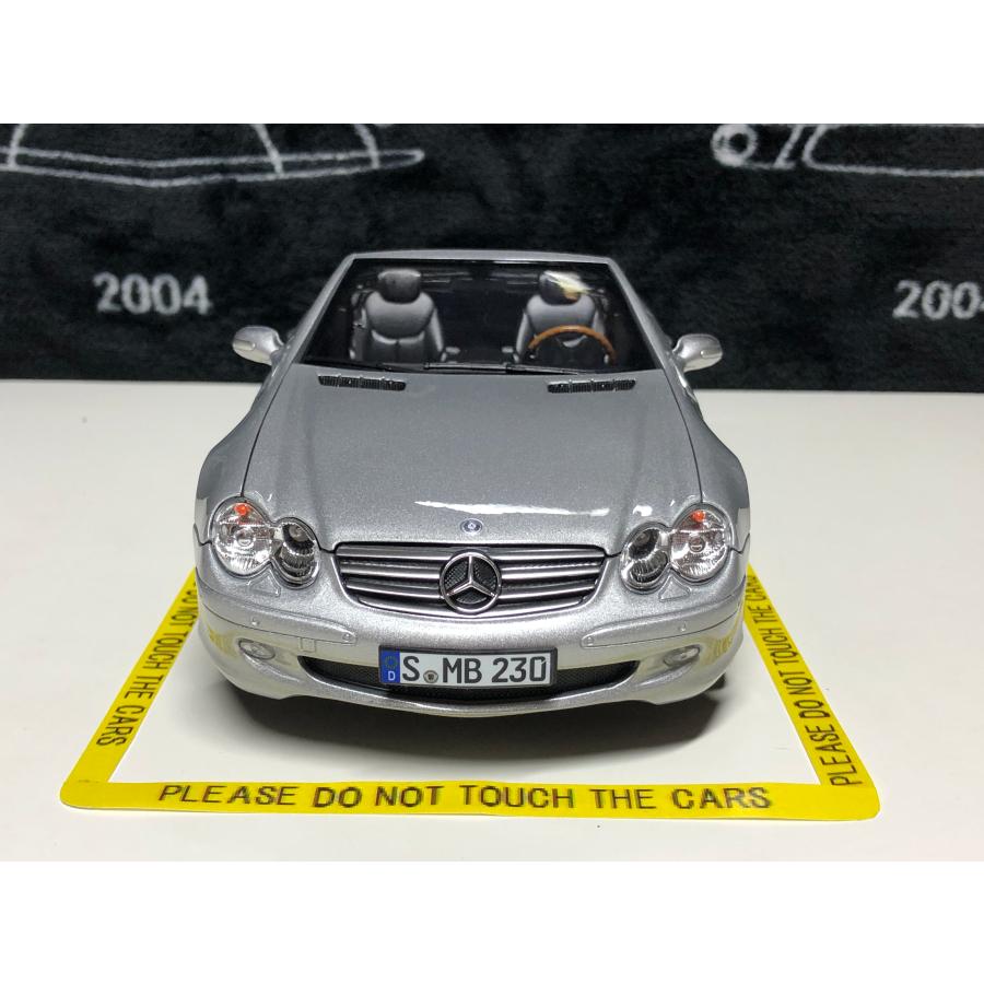 norev 1/18 Mercedes Benz SL 500 R230 brilliant silver メルセデス
