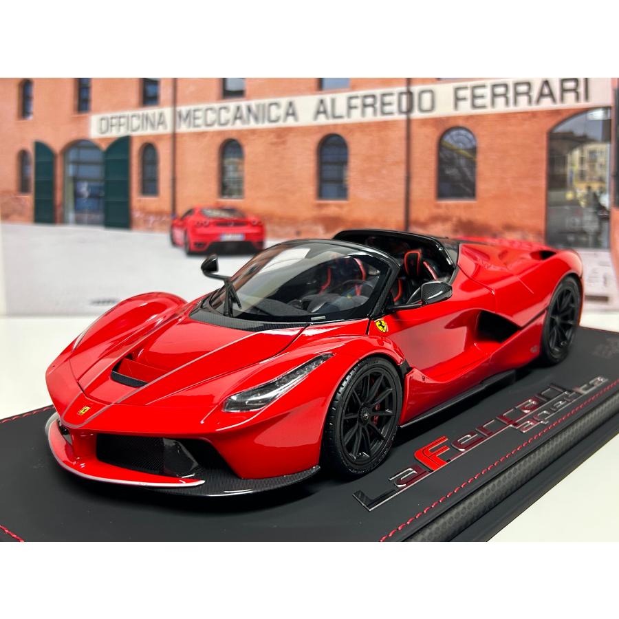 B.B.R BBR 1/18 Ferrari La Ferrari Aperta Rosso corsa FXX wheels