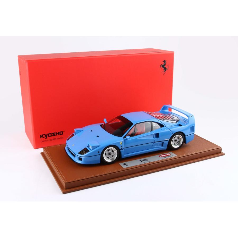 B.B.R ＜予約品＞ BBR 京商 1/18 Ferrari F40 ライトブルー フェラーリ