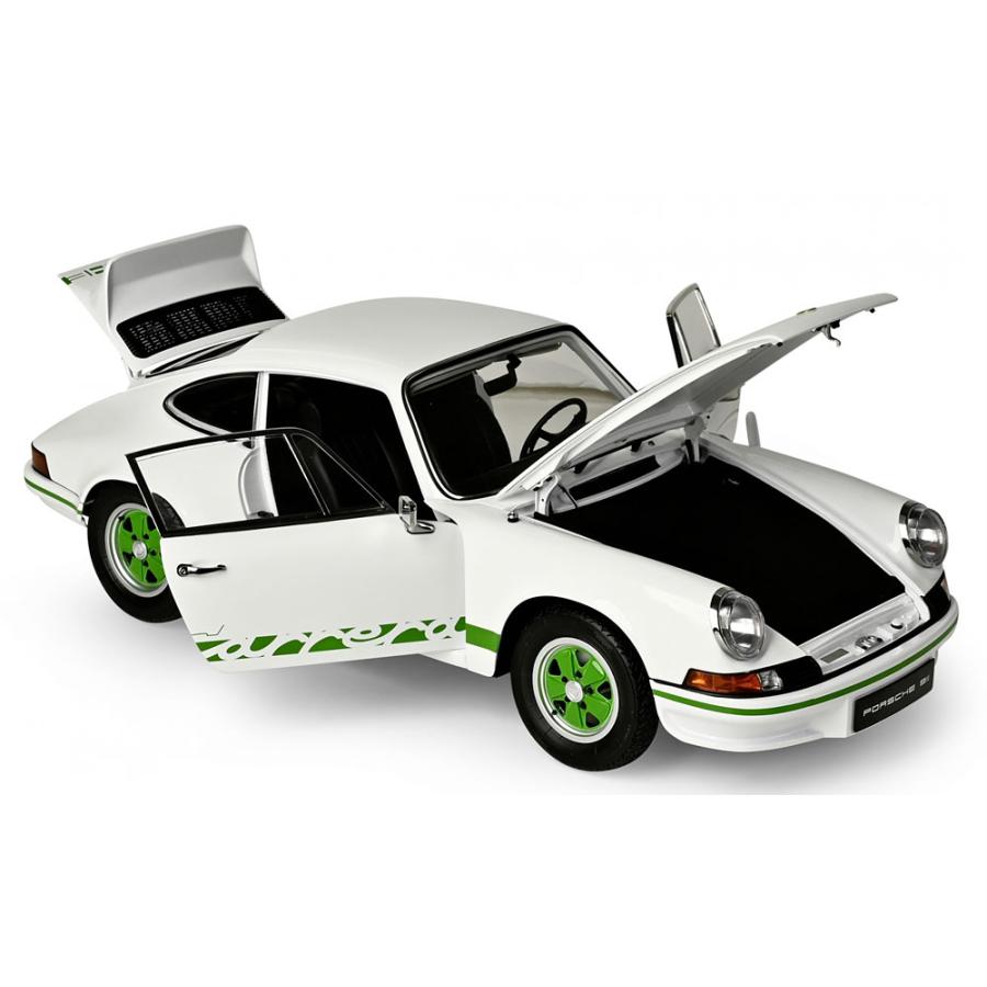 Ixo 1/8 Porsche 911 RS 2.7 1973 white green ポルシェ カレラ