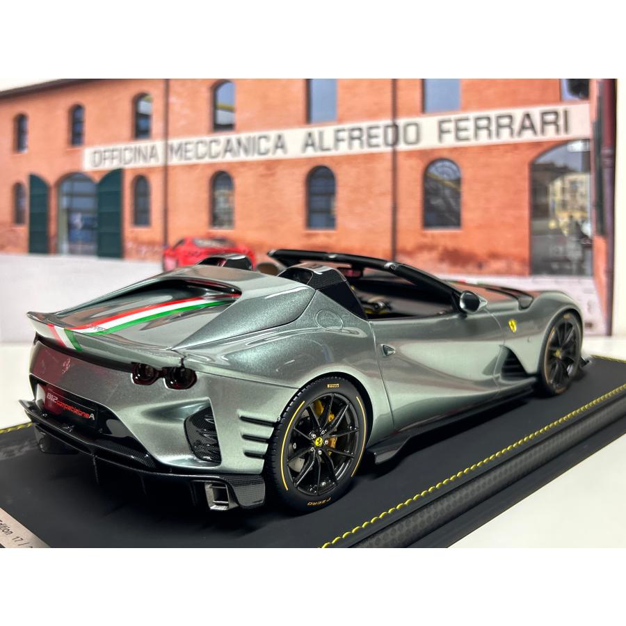 B.B.R BBR 1/18 Ferrari 812 Competizione A Grigio coburn フェラーリ