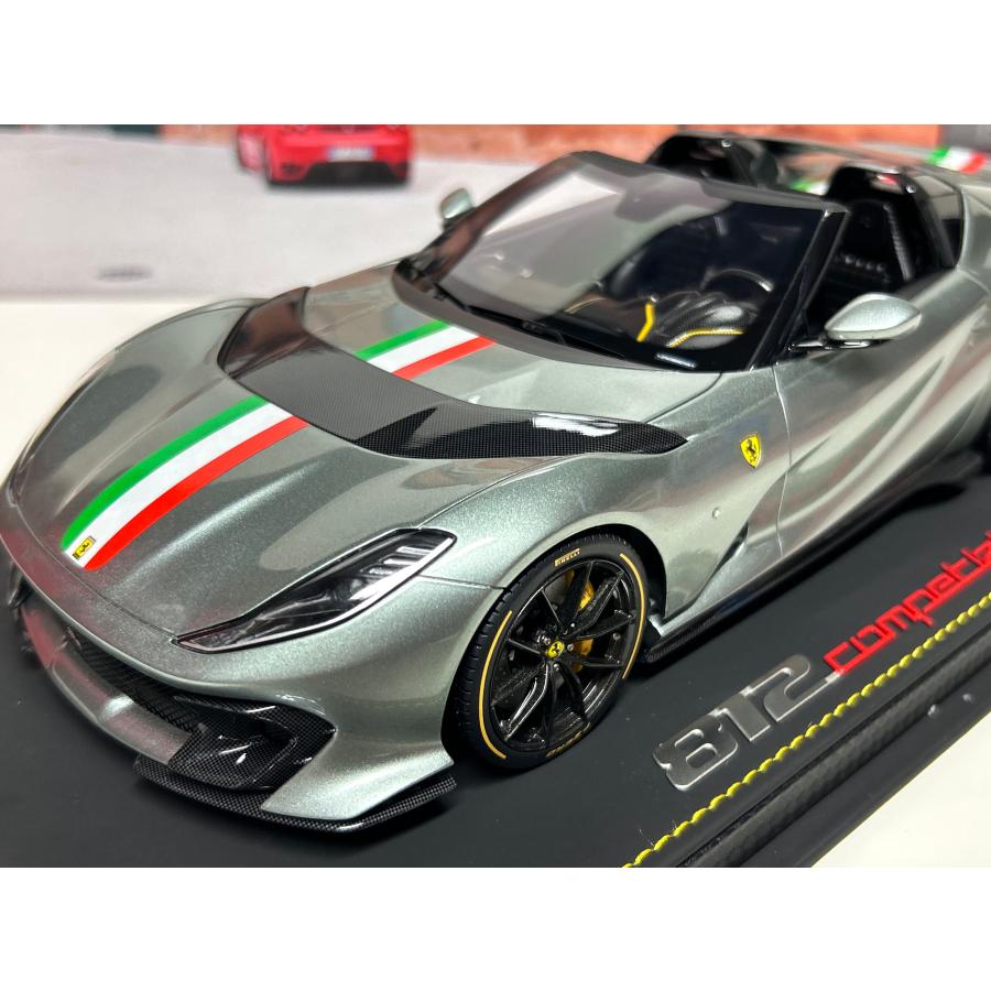 B.B.R BBR 1/18 Ferrari 812 Competizione A Grigio coburn フェラーリ