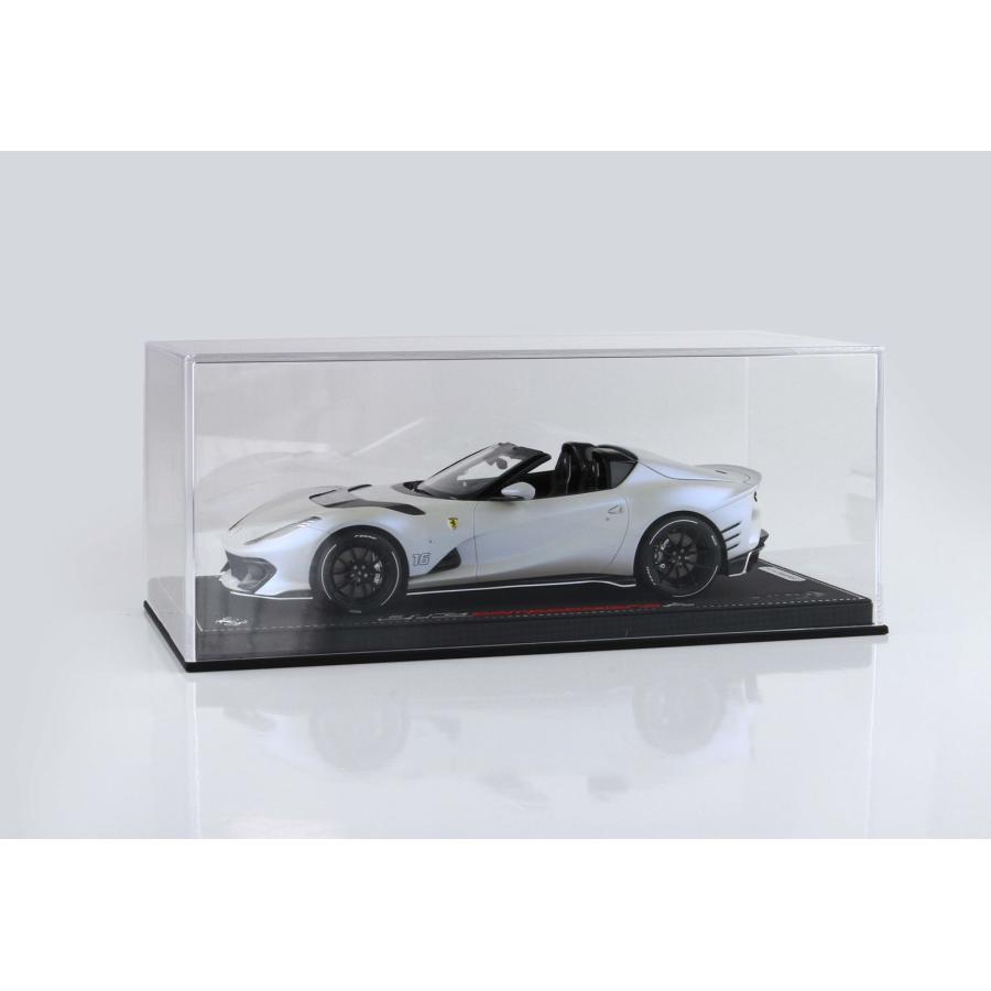 B.B.R BBR 1/18 Ferrari 812 Competizione A Matt White Onda Marina
