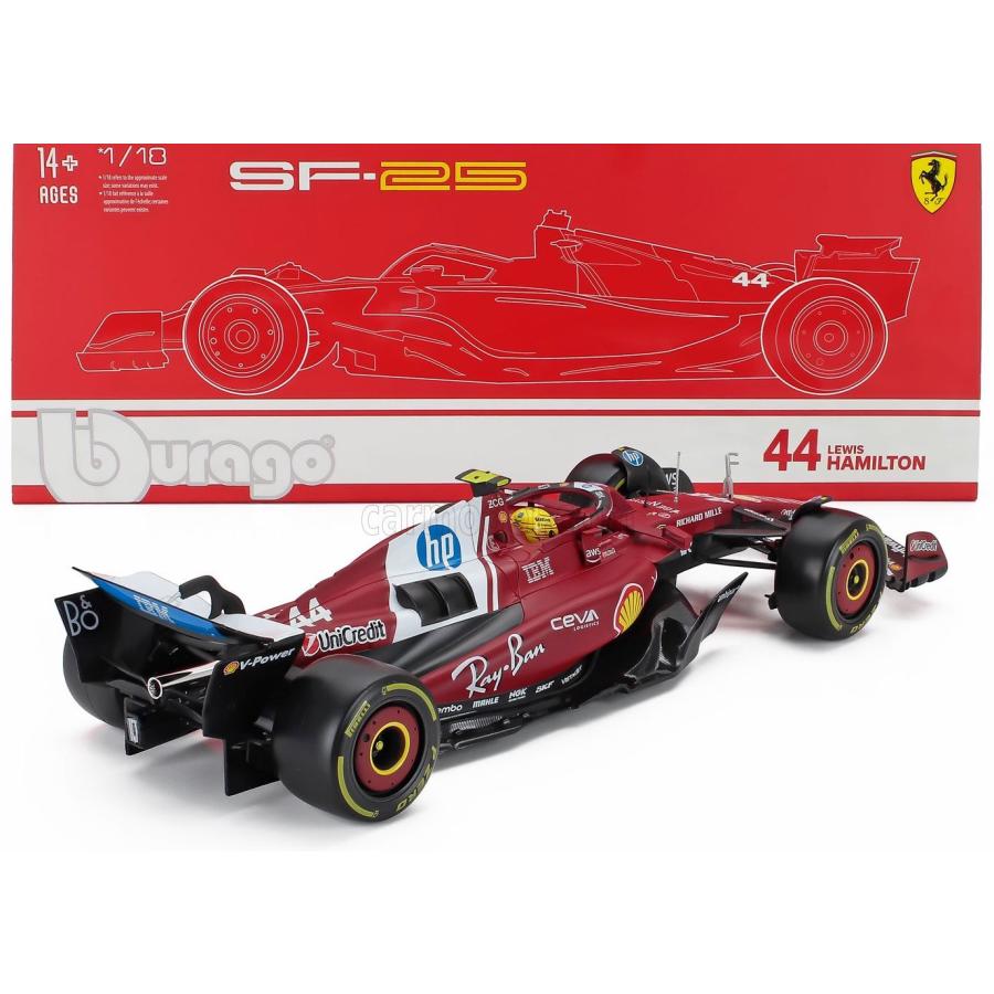 Bburago（ブラーゴ） ＜予約品＞ Burago 1/18 Ferrari SF-25 2025 #44