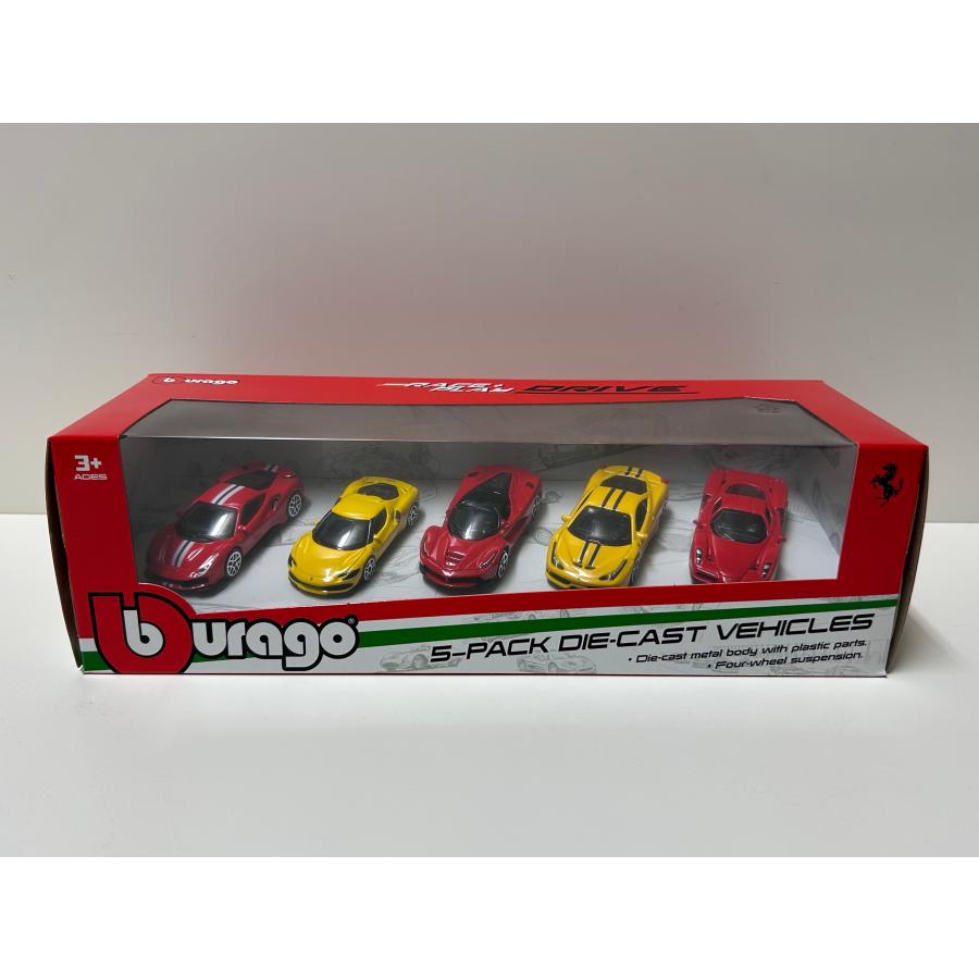 Bburago（ブラーゴ） burago 1/64 Ferrai set 488 Pista 296 GTB Enzo