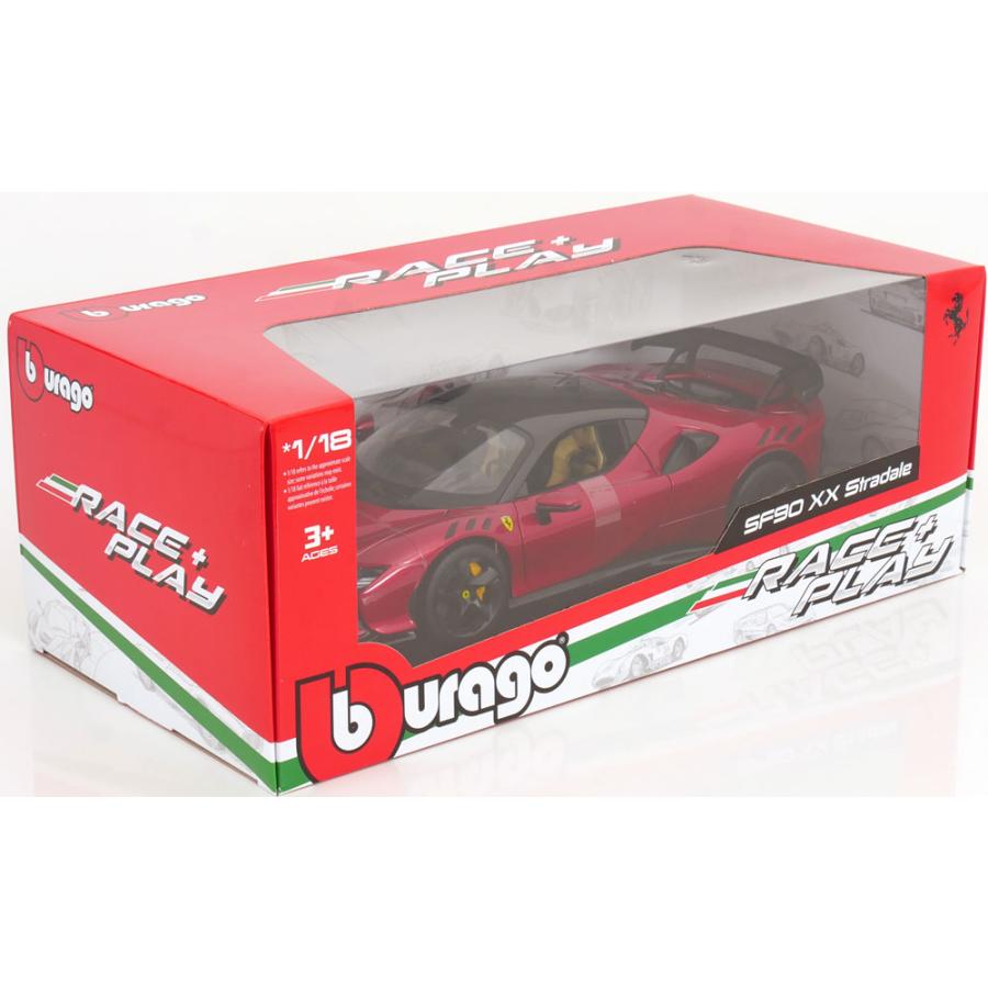 Bburago（ブラーゴ） Burago 1/18 Ferrari SF90 XX Stradale Rosso