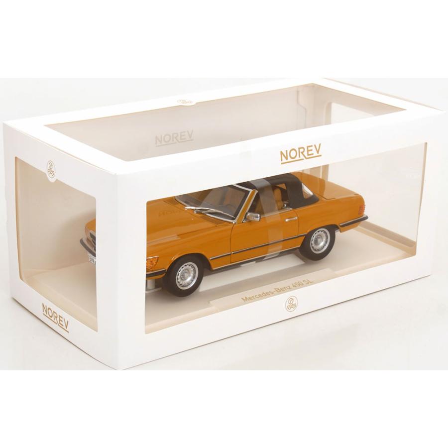 norev 1/18 Mercedes Benz 450 SL R107 1975 オレンジ メルセデス