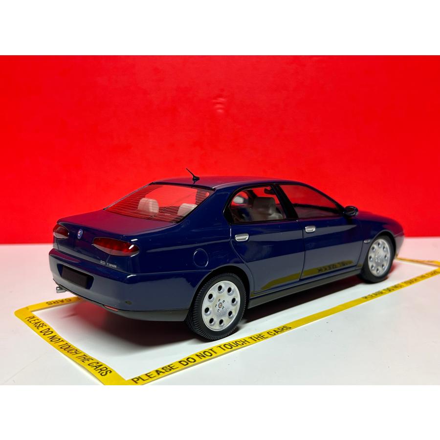 Mitica 1/18 Alfa Romeo 166 3.0 V6 1998 Blue パトカーパーツ付